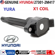 OEM GENUINE Hyundai x1 Ignition Coil For 2020-2024 Hyundai 1.6L I4, 27301-2M417