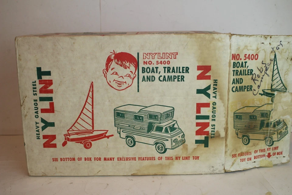 Camión cámper Ford Econoline Nylint #5400 con velero, caja original, leer Foto 2 de 4