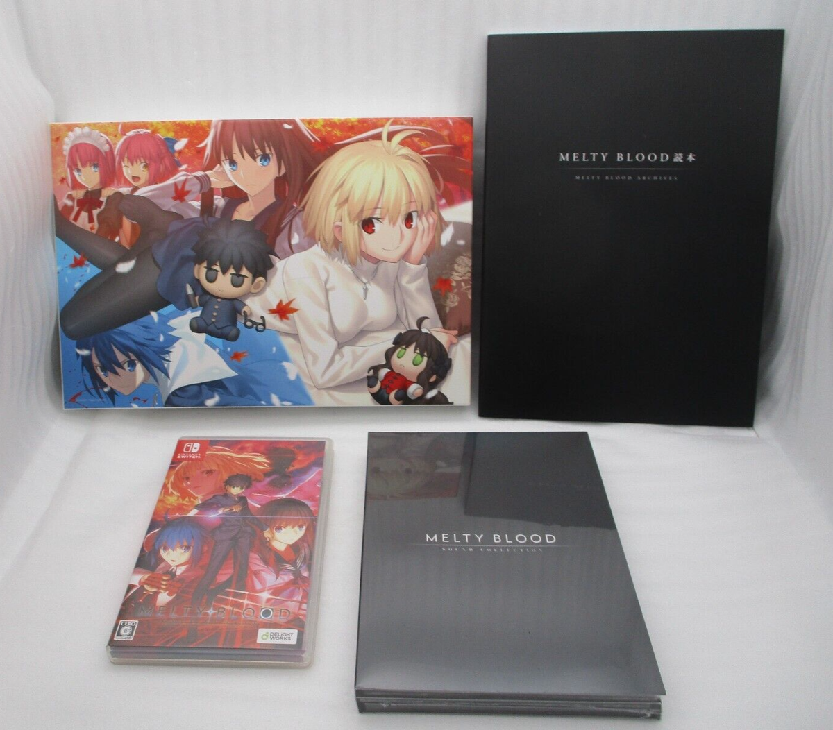 SWITCH MELTY BLOOD TYPE LUMINA MELTY BLOOD ARCHIVES w/CD SWITCH MELTY BLOOD TYPE LUMINA MELTY BLOOD ARCHIVES w/CD