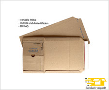 Buchverpackung Wickelverpackung | DIN A5 - 217 x 155 x 10-50 mm