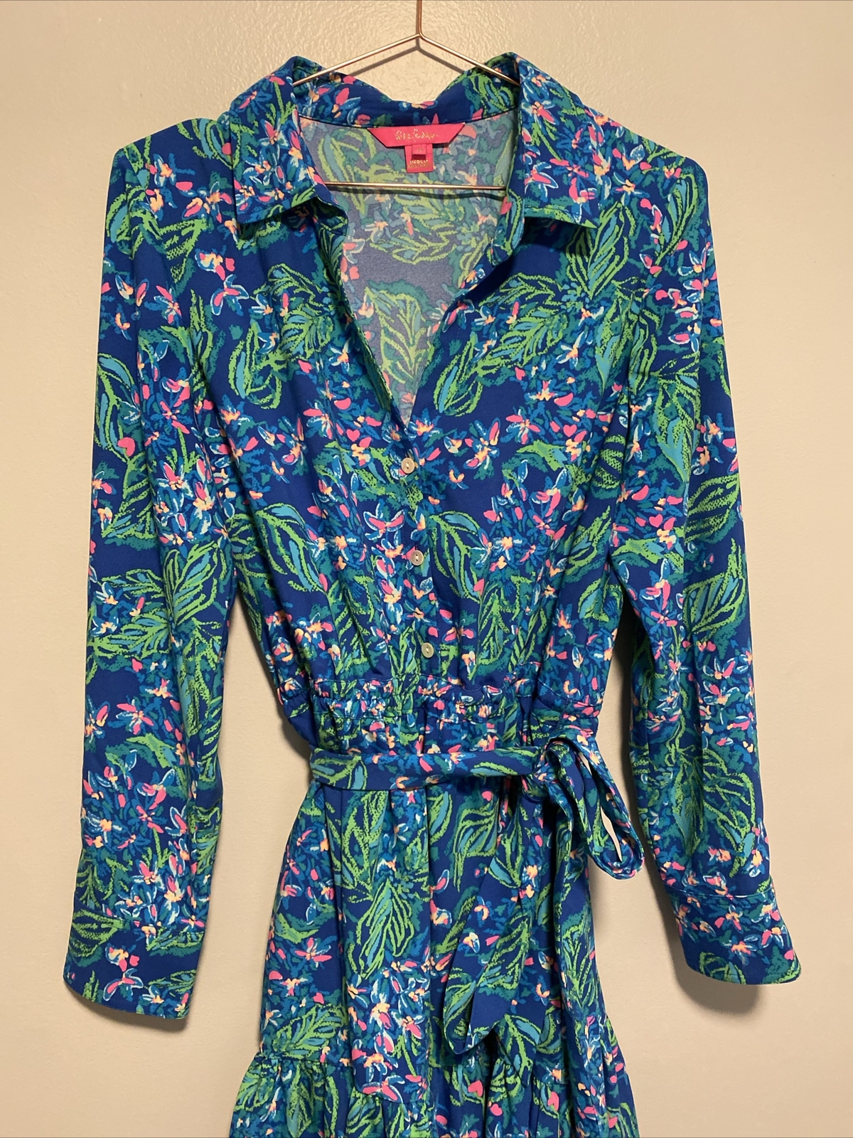 Lilly Pulitzer Eilenne Dress in Eclipse Blue Sere… - image 3