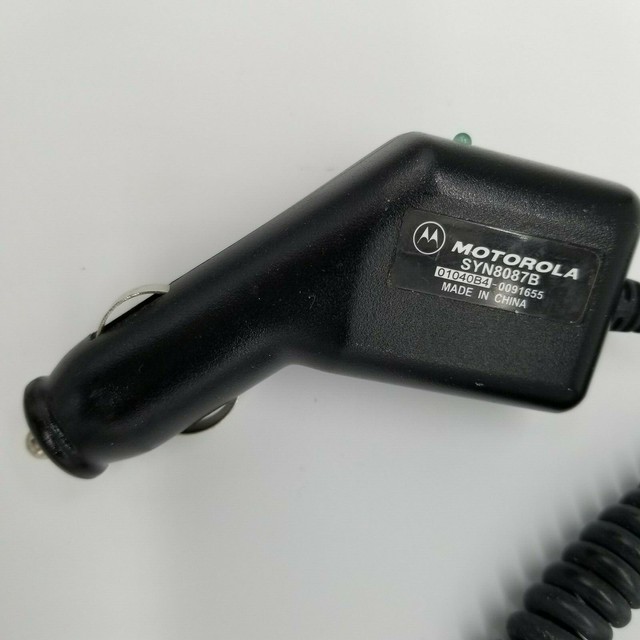 Motorola SYN8087B Cell Phone Car Charger,Mobile Charging Cable V2267,V2397,V2390 eBay