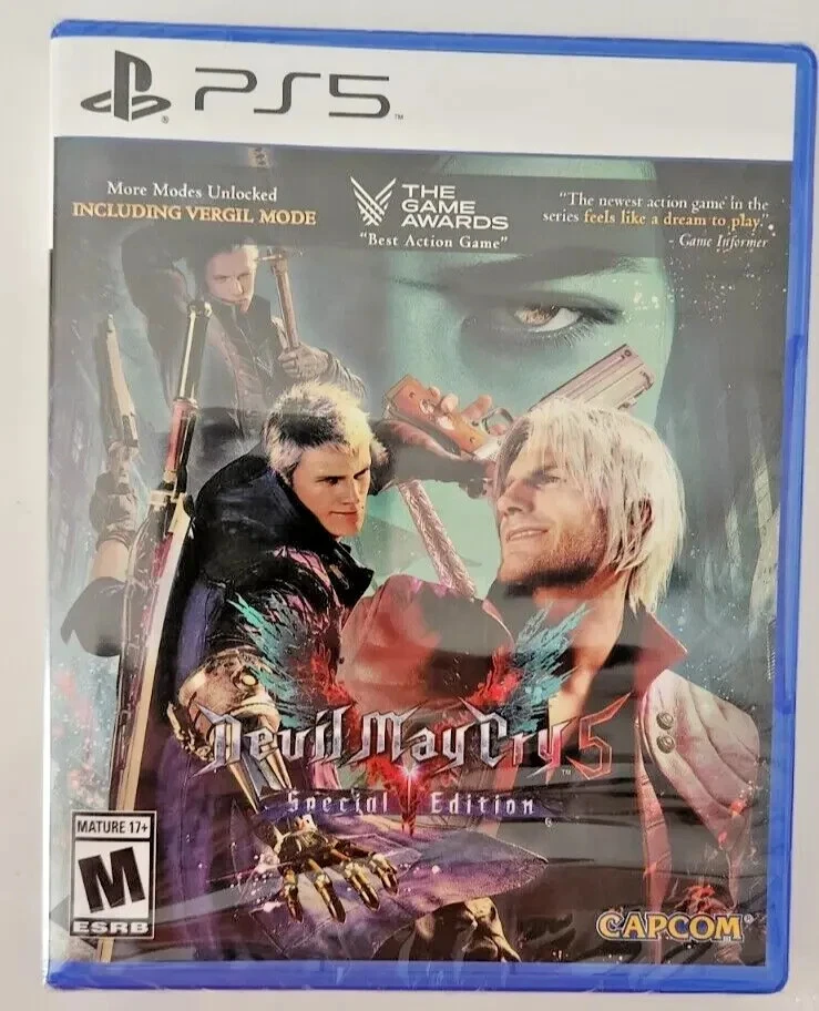 Devil May Cry HD Collection PS4 + 5 [Special Edition] PS5 Brand New Game Bundle - Image 4 of 4
