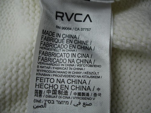 NWT $120 Women's L RVCA Matt Leines Uprise Cardigan Sweater Tiger Head Long Knit - Picture 13 of 21