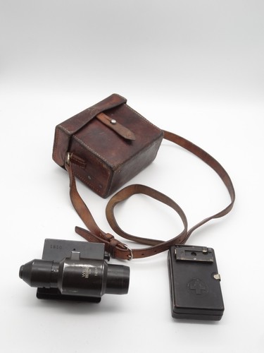 Swiss Army - WILD HEERBRUGG Raketenrohr 50 Rocket launcher Optics + leather bag
