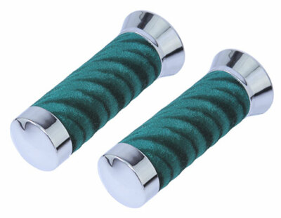 Impugnature Bicicletta PERSONALIZZATE VELLUTO ROSSO SCHIACCIATO - Foto 10