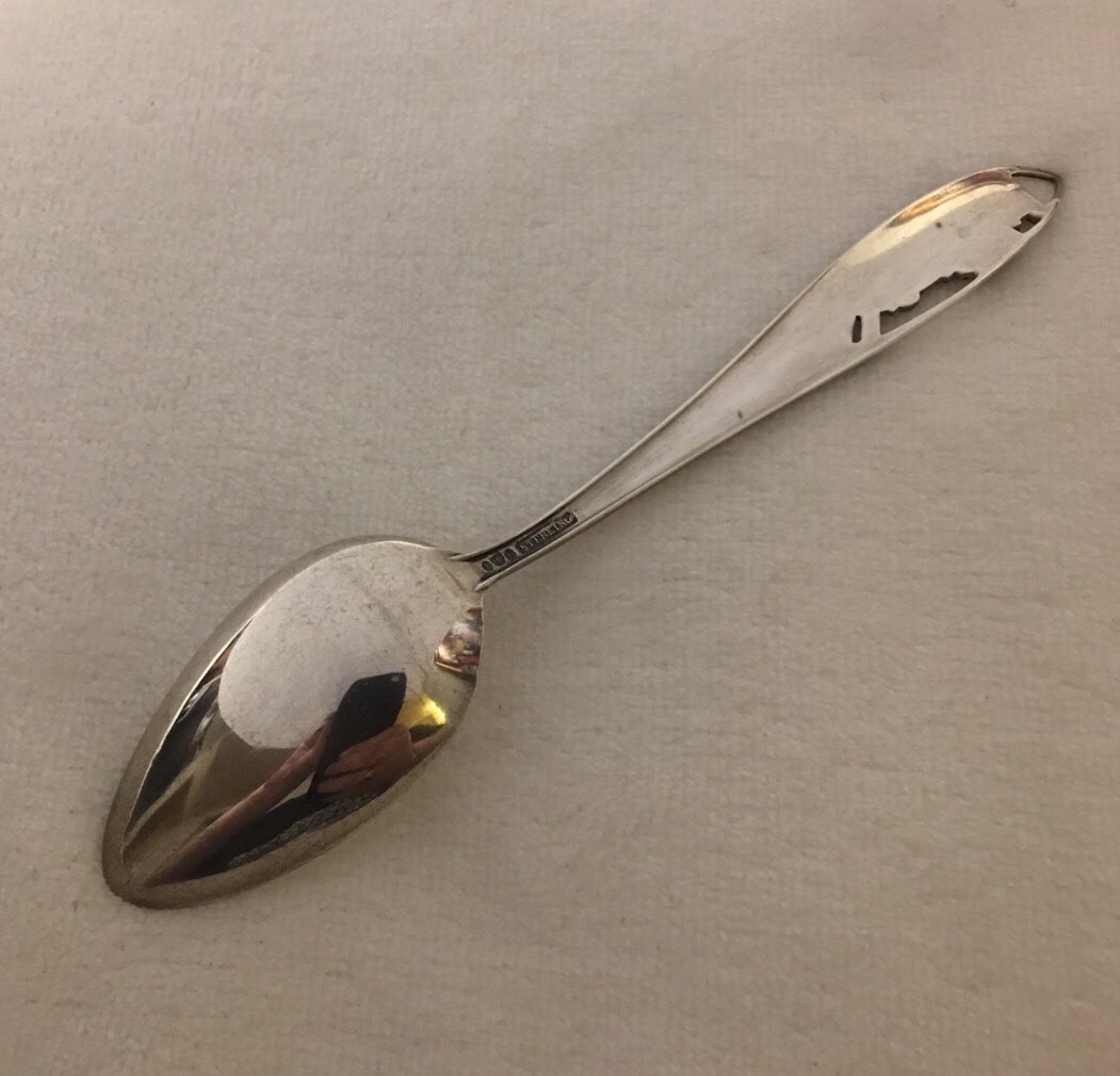 Antique Watson Sterling Silver Atlantic City Hotel Traymore Souvenir