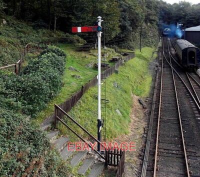 FOTO SEMAPHORE SIGNAL HAVERTHWAITE NEBEN EINEM PICKNICKPLATZ, DER AC ist
