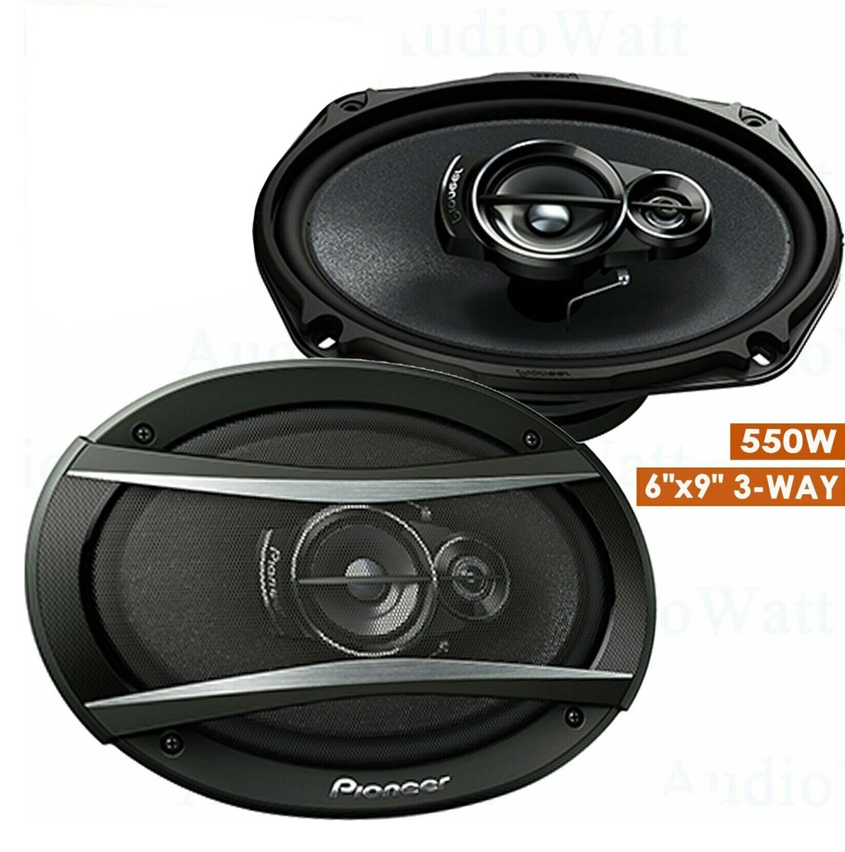 Haut-Parleur Coaxial Voiture 6x9 Pouces 1000W - 2 Pièces TP-6971, Connexion Large 12-24V, USB, LED - 9