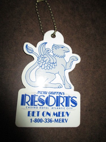 Merv Griffins Resorts vintage keychain-Atlantic City,Casino Hotel - Picture 4 of 4