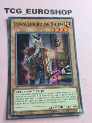 Shien's Advisor   YUGIOH   SPWA   PORTUGUESE   SUR   NM #2801