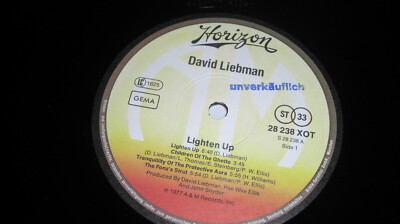 (7627) David Liebman  - Light'n Up, Please! - Ohne Cover !!! - Muster