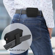 Neoprene Black Storage Waist Bag Case for JBL Go 2/Go 4 Wiress Bluetooth Speaker