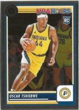 2023-24 Panini Hoops Premium Stock Oscar Tshiebwe RC #13 Indiana Pacers