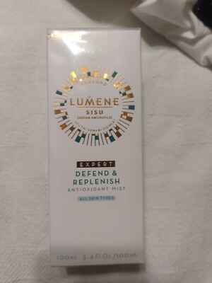 LUMENE SISU Expert Defend & Replenish Antioxidant MIST 3.4oz 100ml New
