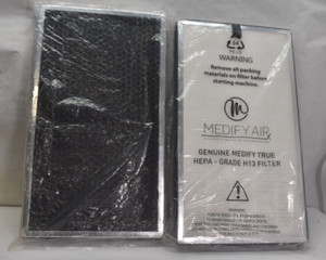 Medify Air True Hepa H13 Grade Replacement Filters Lot of 2 20" x 11-1/4" MA-112
