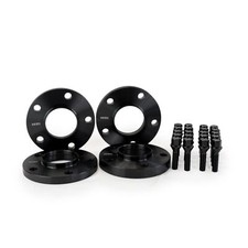 12 and 15mm Black Wheel Spacer for BMW 1 Series E model with bolts 72.6 CB 5x120