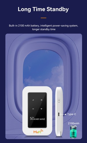 Unlocked Portable 4G LTE WIFI 6 MiFi Wireless CAT4 Mobile Hotspot Wifi Router - 第 10/12 張圖片