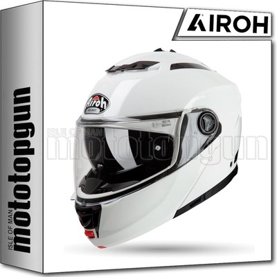 AIROH HELMET MOTORBIKE PHS114 PHANTOM-S COLOR WHITE GLOSS SZ. XXL