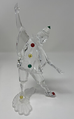 Swarovski Crystal 1999 SCS Ltd. Edition Masquerade Pierrot
