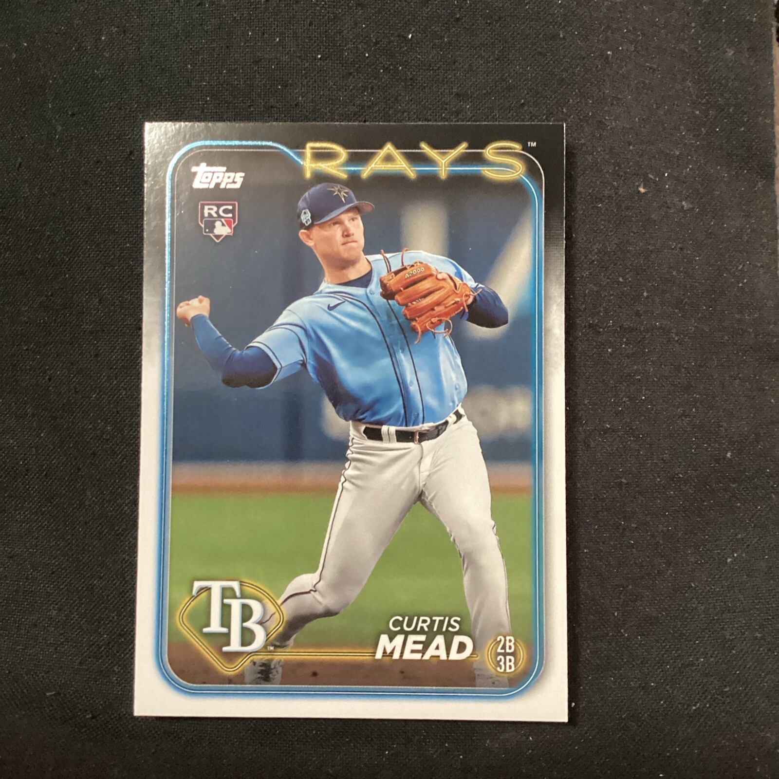 2024 Topps Curtis Mead #82 Rookie Tampa Bay Rays 69