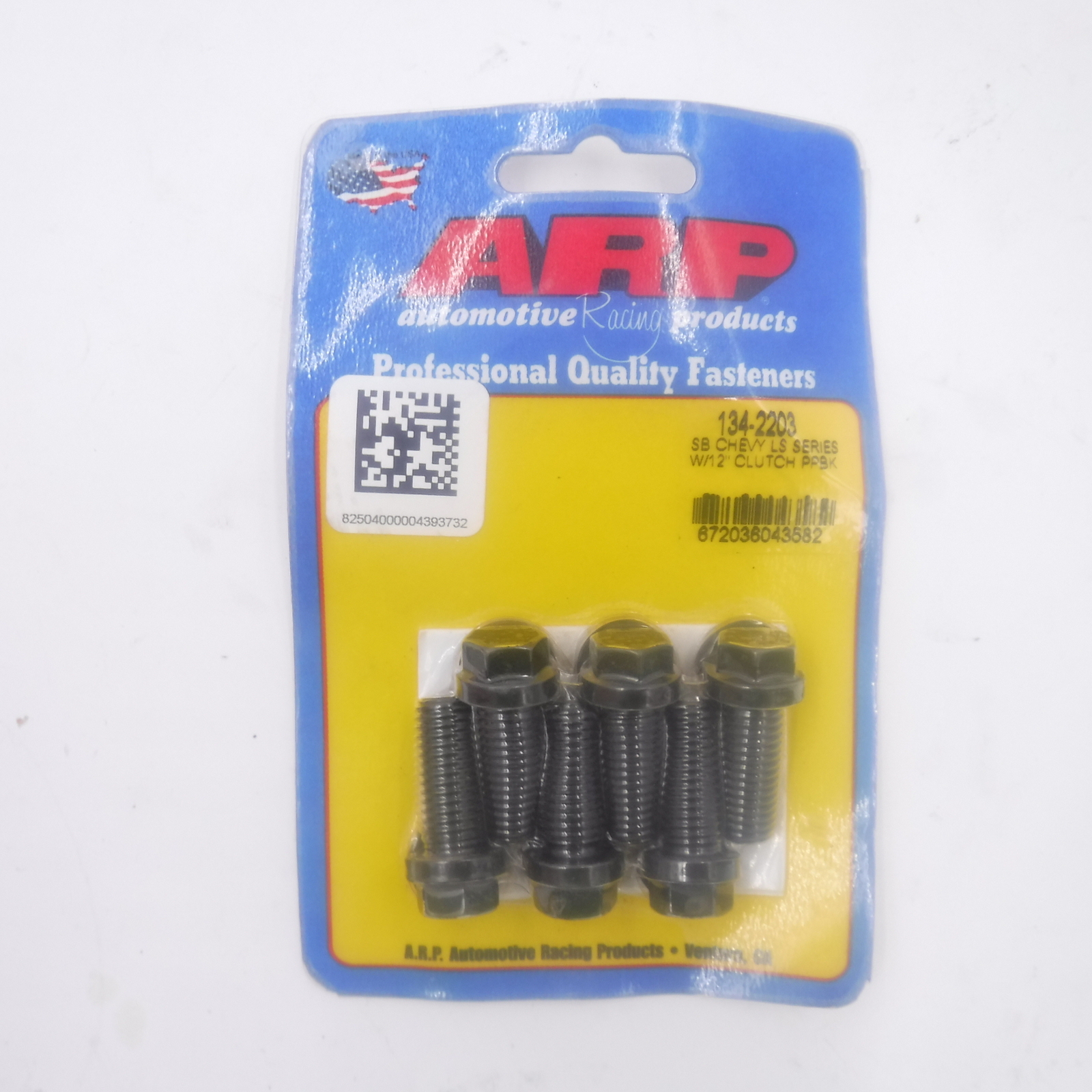 6Pk ARP Pressure Plate Bolt 1342203 Chromoly for Chevy Gen 3/4 SBC 12