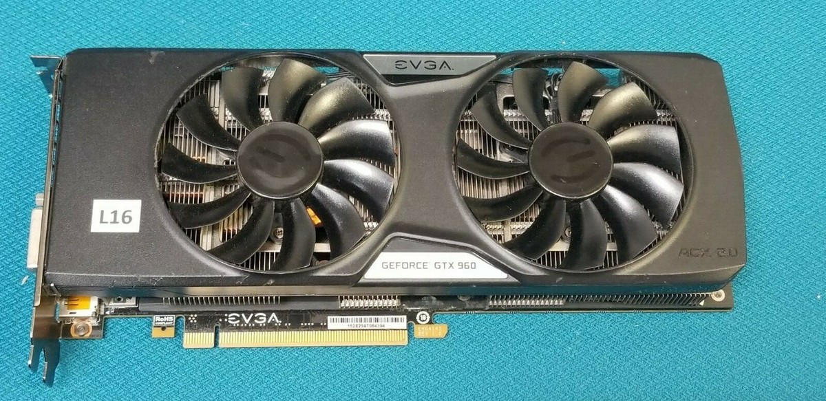 Evga Gtx 960 Pin EVGA Nvidia GeForce GTX 960 ACX 2GB DDR5 Gaming