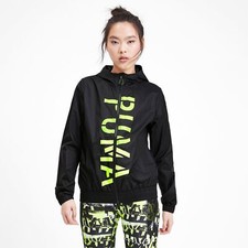 518320-04 Womens Puma BE BOLD GRAPHIC WOVEN JACKET