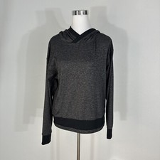 Mondetta Women's Ultra Soft Pullover Hoodie Gray Small Long Sleeve NWT