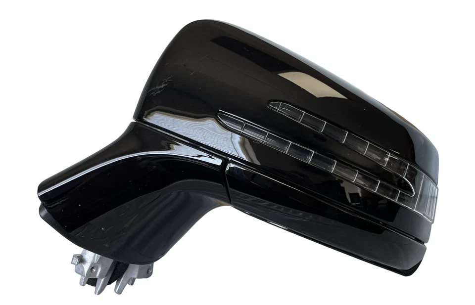 #67 ESPEJO ESPEJO RETROVISOR IZQUIERDO NEGRO PUNTO CIEGO MERCEDES CLS400 CLS550 CLS63 2012-2018 Foto 2 de 4