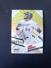 LUIS ROBERT 2021 Stadium Club Chrome Beam Team Wave Refractor SP White Sox