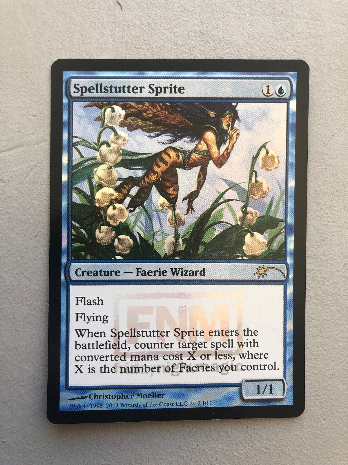 Mtg FNM Promos Spellmutter Sprite LP w/ pressure mark