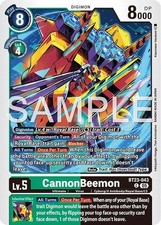 1x BT23-043 CannonBeemon Hackers' Slumber Digimon Card Game x1