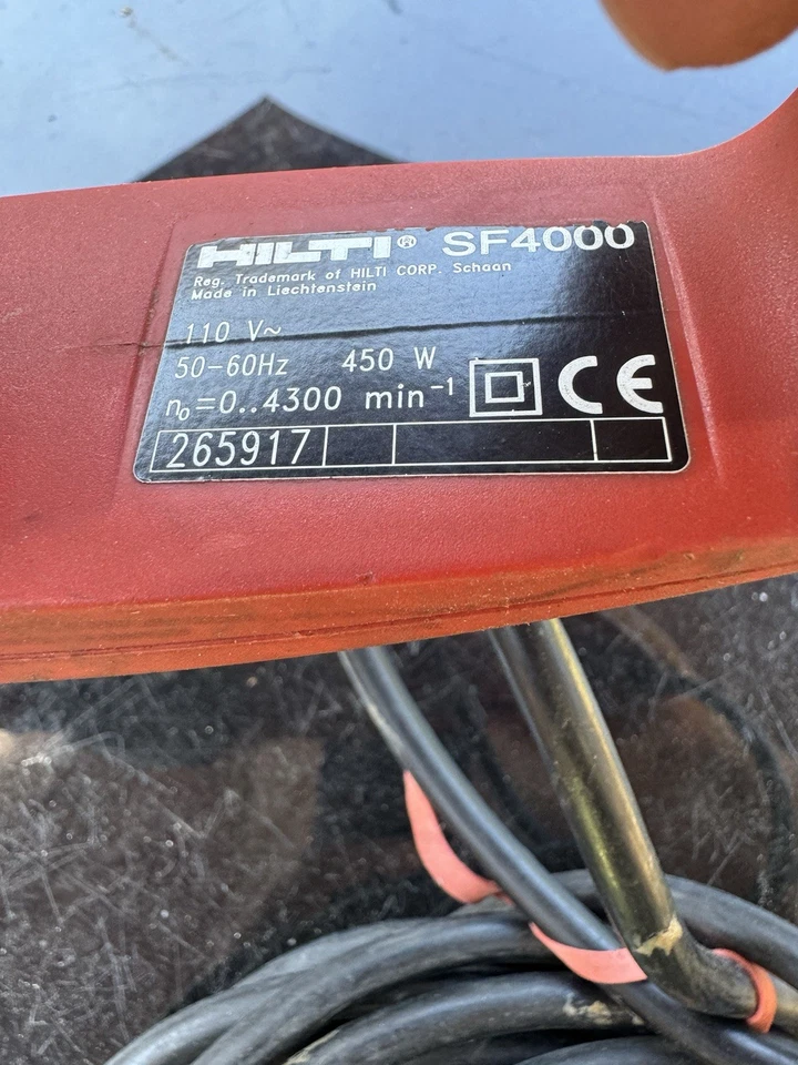 HILTI WSJ 110-ET Jig 110V and SF4000 - Image 3 of 4