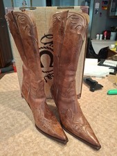 Lucchese Charlie 1 Horse Cowgirl Western Cowboy Leather Womens Boots Size 10B