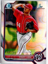 2022 Bowman Chrome Prospects Lava Refractor /399 Andry Lara #BCP-70