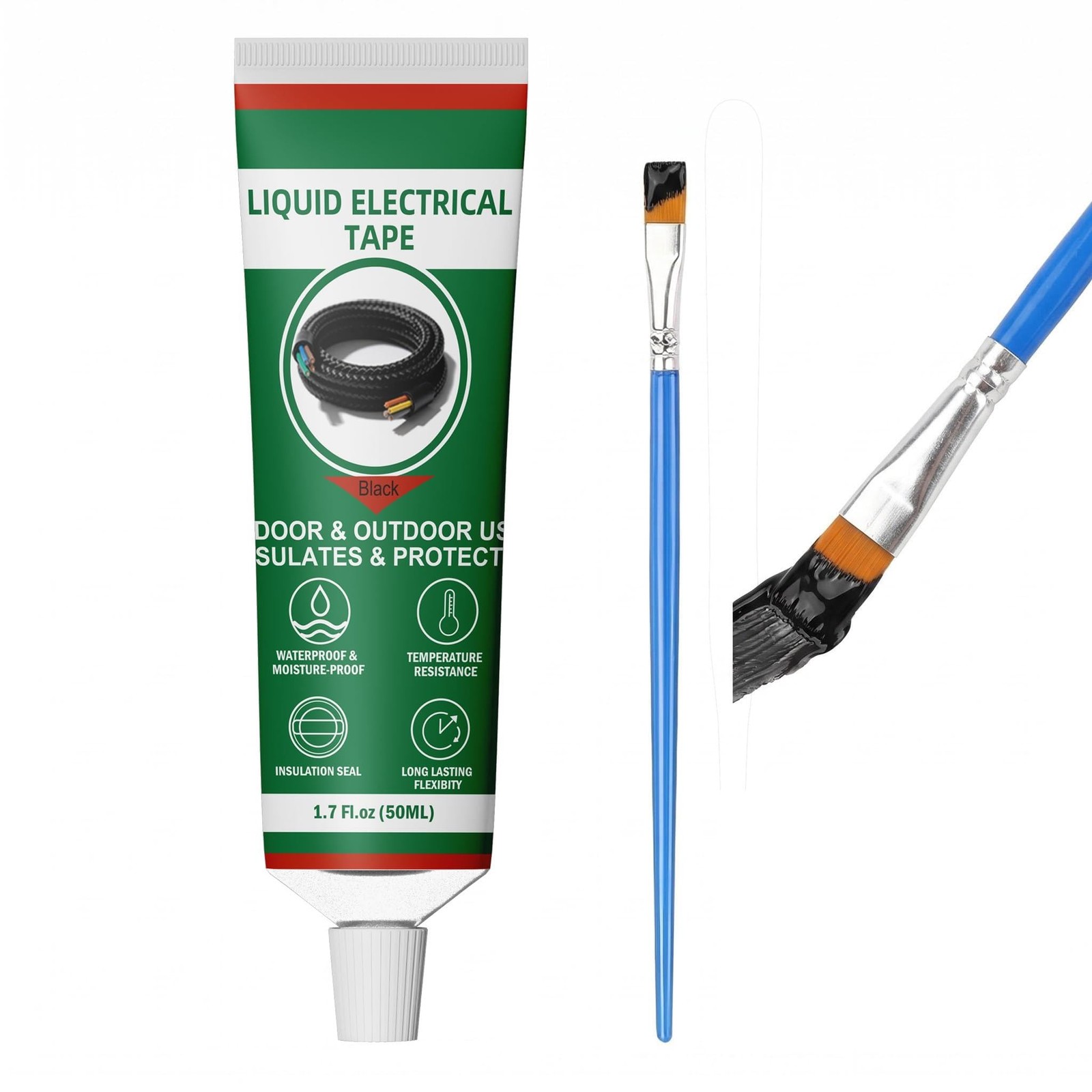Liquid Electrical Tape Insulating Glue Fast Dry High Temperature Resistant