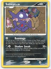Sableye 63/132 Secret Wonders Non-Holo Pokemon Card Sumiyoshi Kizuki MP PC253 on eBay