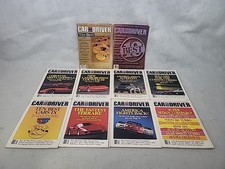 Car  Driver Magazine Various Lot: '86, '87, '90, '91: 10 Issues