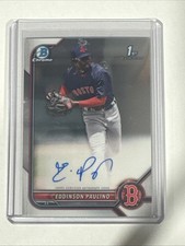 2022 Bowman Chrome Prospect Autographs Eddinson Paulino