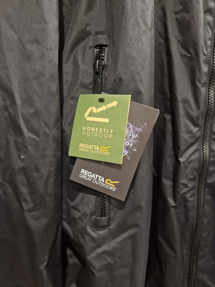 Regatta Adult Changing Robe Waterproof, Dry, Black, Size L/Xl | eBay UK