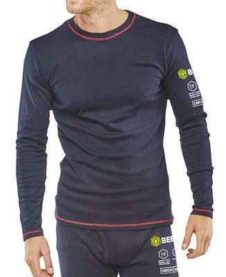 Beeswift Arc Compliant Under Garment T-Shirt Navy Blau Größe L