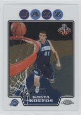 2008-09 Topps Chrome Kosta Koufos #202 0a1