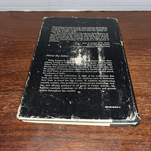 The Wheel Of Death: Writings From Zen Buddhists - Philip Kapleau Fair HB 1st Ed. - Foto 5 di 16