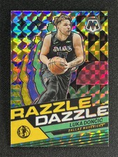 2023-24 Panini Mosaic Luka Doncic #15 Razzle Dazzle Case Hit SSP Mavericks