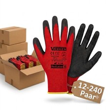 Arbeitshandschuhe CAT II KFZ Garten Latex 12 bis 240 Paar Gr. 7 - 11