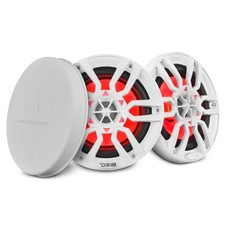 DS18 NXL-6 6.5" 2-Way Water Resistant Speakers RGB LED Lights 300W RMS PAIR