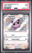 2024 POKEMON PAF EN-PALDEAN FATES SHINY RARE #198 JIGGLYPUFF PSA 9 on eBay