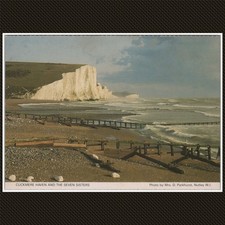 Cuckmere Haven And The Seven Sisters Printed Postcard