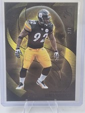 2025 Panini Silhouette Football - James Harrison FOTL Black  2/7 -  Steelers